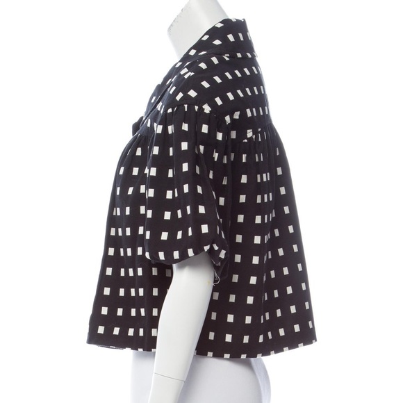 Tibi Cropped Polka Dot Jacket - Picture 4 of 8